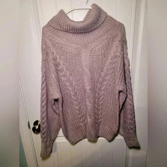 Kitted turtleneck sweater Oversize small - Picture 1 of 4